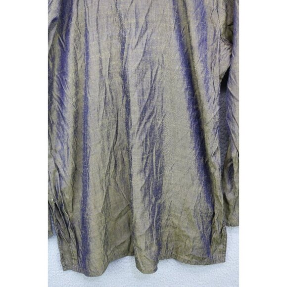 Asta Long Sleeve Iridescent Tunic-Beaded-Size Large - Picture 9 of 10